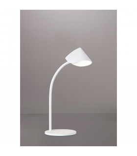 Capuccina Small 1 Light Table Lamp 8.5W LED 3000K 610lm White 3yrs Warranty-2