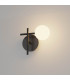 Cellar Right Wall Lamp 1 Light Replaceable 5W LEDs 4000K Black-2