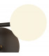Cellar Right Wall Lamp 1 Light Replaceable 5W LEDs 4000K Black-4