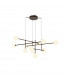 Cellar Pendant 11 Light Replaceable 5W LEDs 3000K Black-1