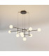 Cellar Pendant 11 Light Replaceable 5W LEDs 3000K Black-2