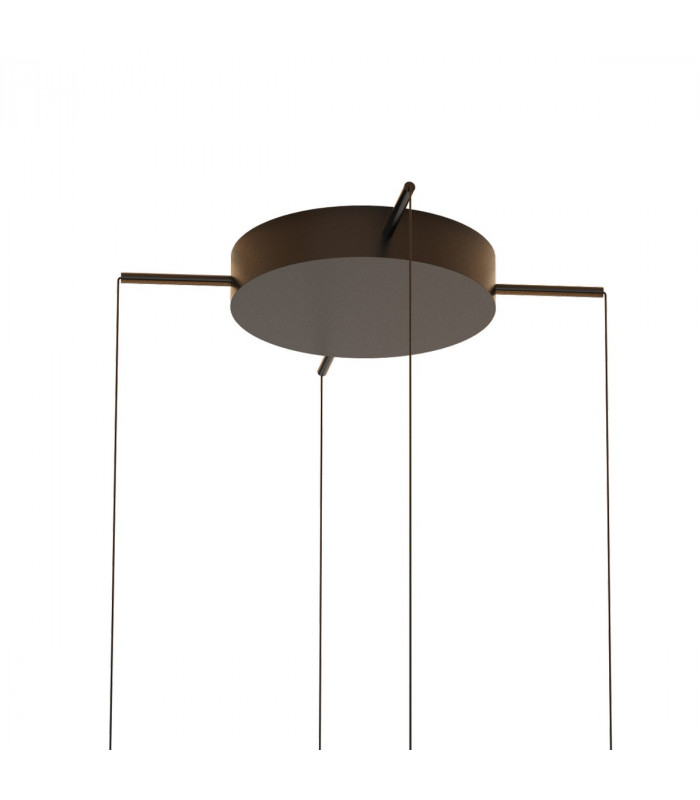 Cellar Pendant 11 Light Replaceable 5W LEDs 3000K Black-3
