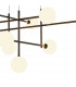 Cellar Pendant 11 Light Replaceable 5W LEDs 3000K Black-5