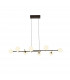 Cellar Linear Pendant 8 Light Replaceable 5W LEDs 4000K Black-1