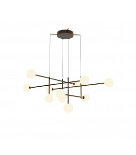 Cellar Pendant 11 Light Replaceable 5W LEDs 4000K Black-1