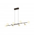 Cellar Linear Pendant 8 Light Replaceable 5W LEDs 3000K Black-3
