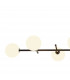 Cellar Linear Pendant 8 Light Replaceable 5W LEDs 3000K Black-5