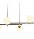 Cellar Linear Pendant 8 Light Replaceable 5W LEDs 3000K Black-6