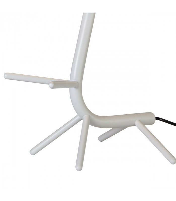 Centipede Table Lamp With Shade 1 x E27 White-3