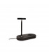 Ceres Table Lamp With Mobile Phone Induction Charger & USB Charger 6W LED 3000K 450lm Black 3yrs Warranty-1