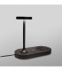 Ceres Table Lamp With Mobile Phone Induction Charger & USB Charger 6W LED 3000K 450lm Black 3yrs Warranty-2
