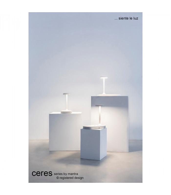 Ceres Table Lamp With Mobile Phone Induction Charger & USB Charger 6W LED 3000K 450lm Black 3yrs Warranty-6