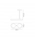 Ceres Table Lamp With Mobile Phone Induction Charger & USB Charger 6W LED 3000K 450lm Black 3yrs Warranty-10