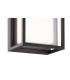 Chamonix Rectangular Ceiling/Wall Light 9W LED 3000K 725lm IP65 Anthracite 3yrs Warranty-5