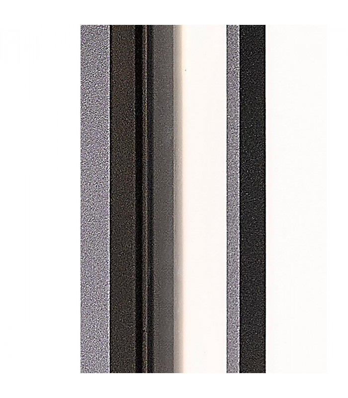 Chamonix Rectangular Ceiling/Wall Light 9W LED 3000K 725lm IP65 Anthracite 3yrs Warranty-6