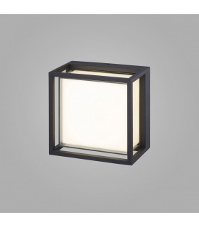 Chamonix Square Ceiling/Wall Light 9W LED 3000K 725lm IP65 Anthracite 3yrs Warranty-2