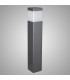 Chicago 65cm Square Post Lamp 1 x E27 IP65 Anthracite 2yrs Warranty-2