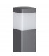 Chicago 65cm Square Post Lamp 1 x E27 IP65 Anthracite 2yrs Warranty-4