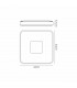 Coin Square Ceiling 80W LED With Remote Control 2700K-5000K 3900lm Black 3yrs Warranty-5