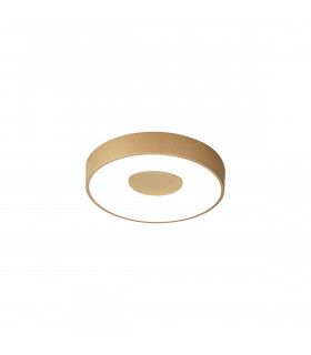 Coin Round Ceiling 56W LED With Remote Control 2700K-5000K 2500lm Gold 3yrs Warranty-1