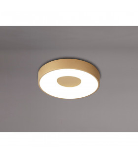 Coin Round Ceiling 56W LED With Remote Control 2700K-5000K 2500lm Gold 3yrs Warranty-2