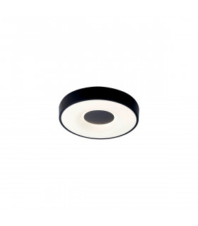 Coin Round Ceiling 56W LED With Remote Control 2700K-5000K 2500lm Black 3yrs Warranty-1