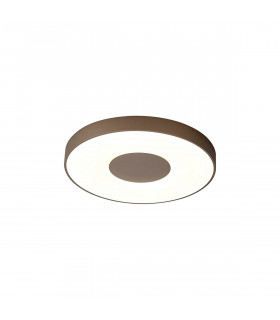 Coin Round Ceiling 80W LED With Remote Control 2700K-5000K 3900lm Sand Brown 3yrs Warranty-1