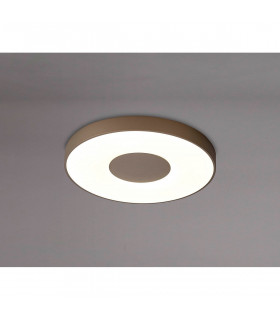 Coin Round Ceiling 80W LED With Remote Control 2700K-5000K 3900lm Sand Brown 3yrs Warranty-2
