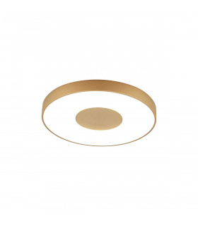 Coin Round Ceiling 80W LED With Remote Control 2700K-5000K 3900lm Gold 3yrs Warranty-1