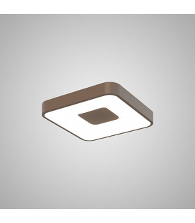 Coin Square Ceiling 56W LED With Remote Control 2700K-5000K 2500lm Gold 3yrs Warranty-2