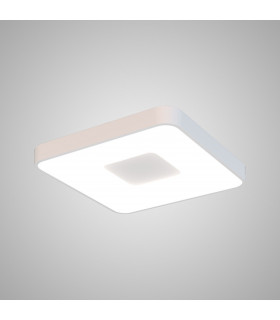 Coin Square Ceiling 80W LED With Remote Control 2700K-5000K 3900lm White 3yrs Warranty-2