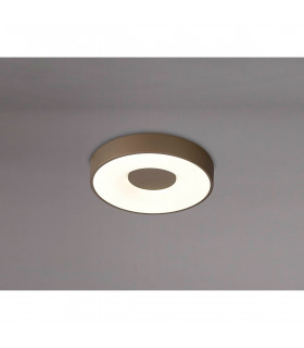 Coin Round Ceiling 56W LED With Remote Control 2700K-5000K 2500lm Sand Brown 3yrs Warranty-2