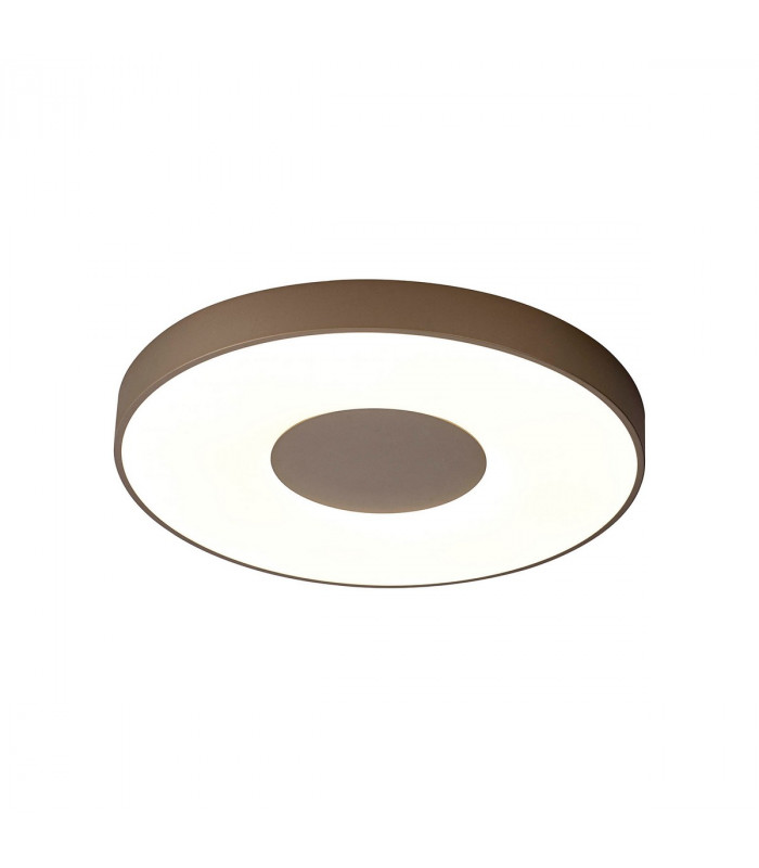 Coin Round Ceiling 100W LED With Remote Control 2700K-5000K 6000lm Sand Brown 3yrs Warranty-1