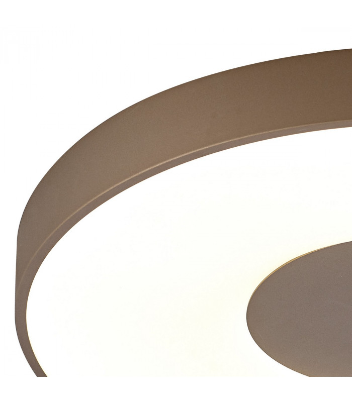 Coin Round Ceiling 100W LED With Remote Control 2700K-5000K 6000lm Sand Brown 3yrs Warranty-3