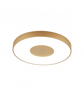 Coin Round Ceiling 100W LED With Remote Control 2700K-5000K 6000lm Gold 3yrs Warranty-1