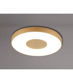 Coin Round Ceiling 100W LED With Remote Control 2700K-5000K 6000lm Gold 3yrs Warranty-2