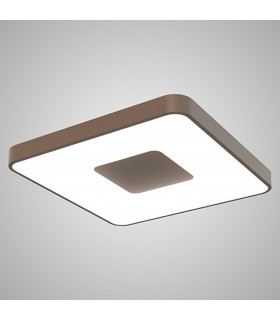 Coin Square Ceiling 100W LED With Remote Control 2700K-5000K 6000lm Gold 3yrs Warranty-2