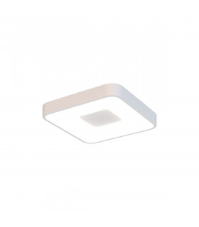 Coin Square Ceiling 56W LED With Remote Control 2700K-5000K 2500lm White 3yrs Warranty-1