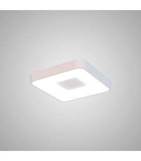 Coin Square Ceiling 56W LED With Remote Control 2700K-5000K 2500lm White 3yrs Warranty-2