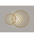 Collage 2 Ring Ceiling 30W LED 3000K 2250lm Gold 3yrs Warranty-2