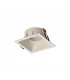 Comfort 9.2cm Square Downlight GU10 Matt White Cut Out: 80x80mm Lampholder Included-4