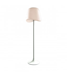 Cool Floor Lamp 2 Light CFL Outdoor IP65, Matt White/Opal White Item Weight: 22.5kg