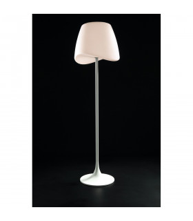 Cool Floor Lamp 2 Light CFL Outdoor IP65, Matt White/Opal White Item Weight: 22.5kg