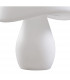 Cool Table Lamp 2 Light E27 In Line Switch Indoor, Opal White
