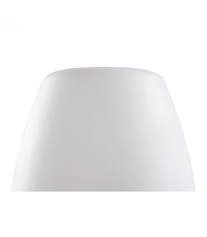 Cool Table Lamp 2 Light E27 In Line Switch Indoor, Opal White