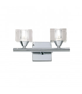 Cuadrax Wall Lamp 2 Light G9 Polished Chrome-1