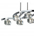 Cuadrax Rectangular Telescopic Convertible To Semi Flush 6 Light G9 Polished Chrome-4