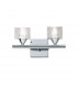(0004 030) Cuadrax Wall Lamp Switched 2 Light G9 Polished Chrome-1