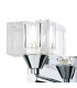 Cuadrax Wall Lamp 1 Light G9 Polished Chrome-4
