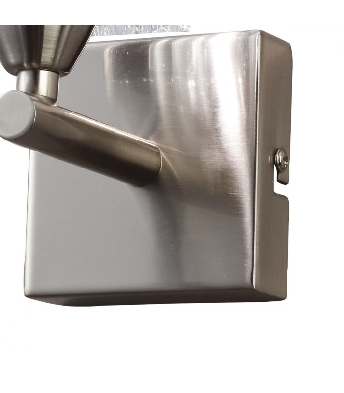 Cuadrax Wall Lamp 1 Light G9 Satin Nickel-3